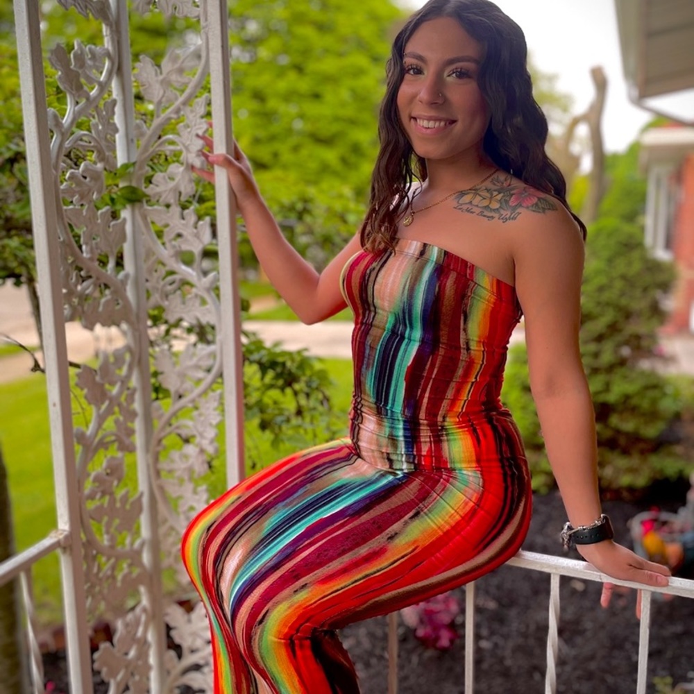 Fine work of art fashion nova dress